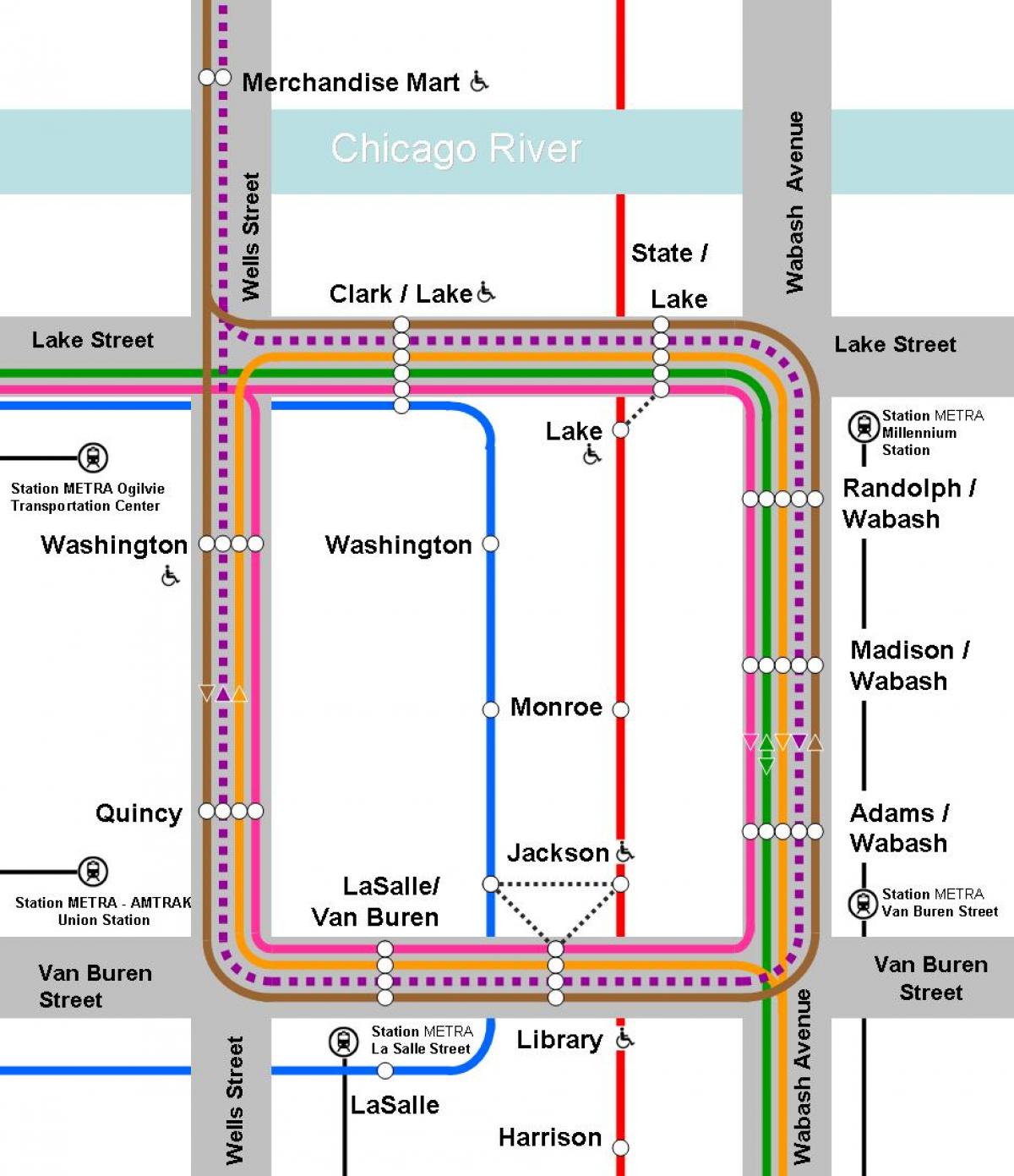 oranž joon kaardil Chicago